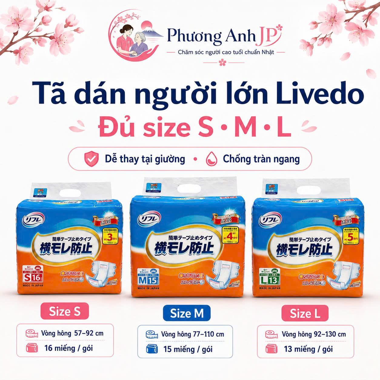 Phương Anh JP - Chăm sóc người cao tuổi chuẩn Nhật
